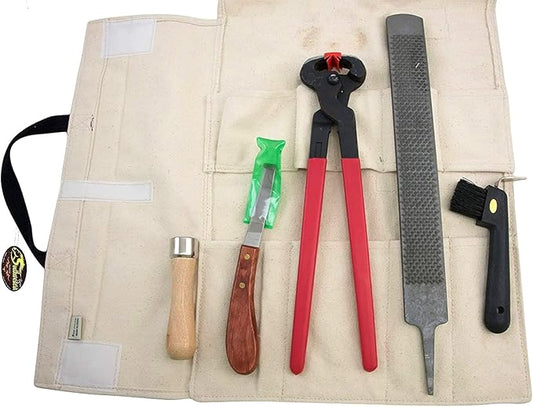 Southwestern Equine Farrier Kit Canvas Travel Case (Hoof Trimming Kit)