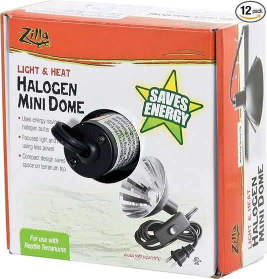 Zilla Mini Halogen Dome Fixture 4.75" - Pack of 12