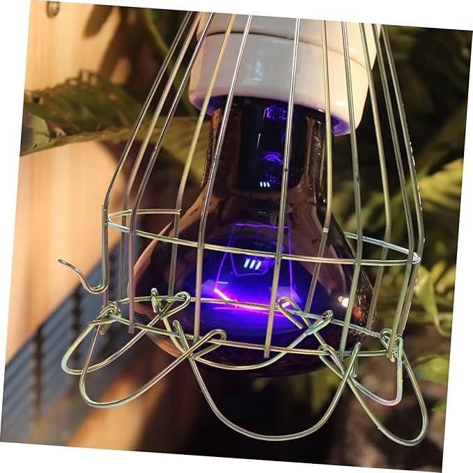 balacoo 3pcs Box Reptile Tank Accessories Lamp Protective Cover Heating Lamp Cover Lampshade Shell for Reptile Light