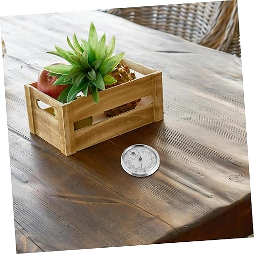 Abaodam Accurate Digital Hygrometer Plastic Temperature Humidity Reader for Homes Offices Greenhouses and Vehicles with Easy to Read Display and Durable Design