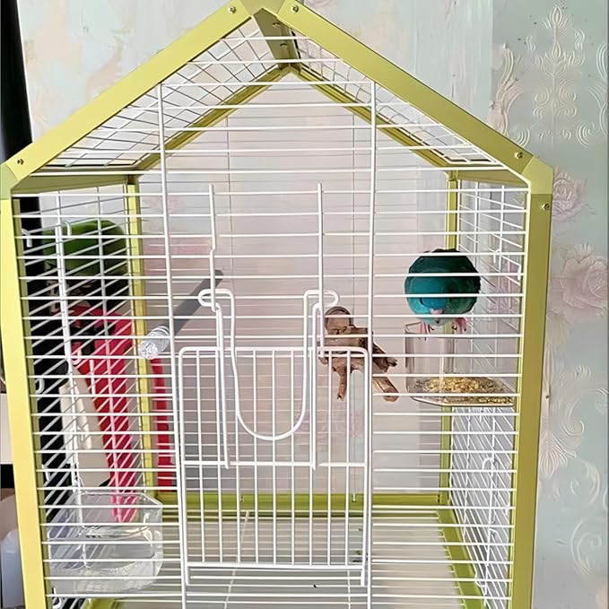 Parrot Cage Portable Travel Carrier Cage for Home Outing Temporary Placement