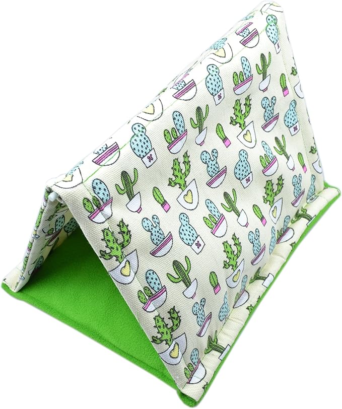 Reptile Sleeping Bed Bearded Dragon Tent Hide Habitat Shelter for Lizard Bearded Dragon Leopard Gecko
