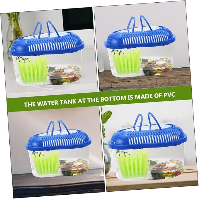 2pcs Chic Reptile Humidifier for Terrarium Decorative Imitation Plants Humidifier for Pet Reptiles