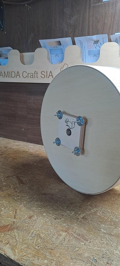 Silent 16" Exercise Wheel for Chinchillas & Pets. Anti-Chewing Metal Rims. Aesthetic Design