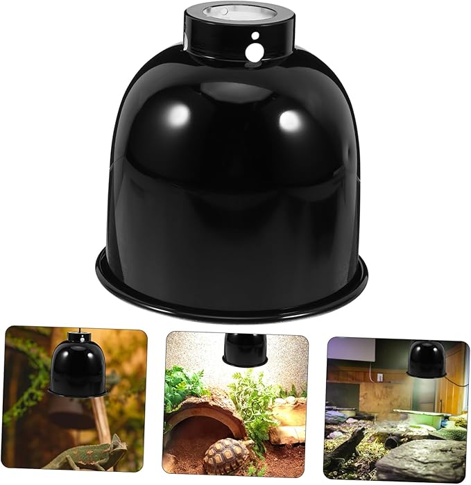SUPVOX Reptile Heat Lamp Protector Dome Light Shade for Terrarium Prevents Burns and Injuries Easy Installation for Snakes and Turtles Stylish and Functional Design