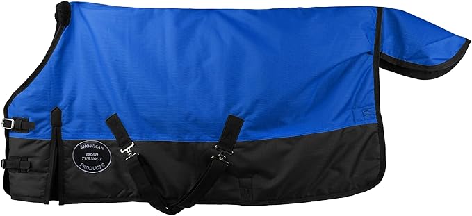 Showman Adjustable 56"-62" Pony/Yearling 1200 Denier Turnout Blanket