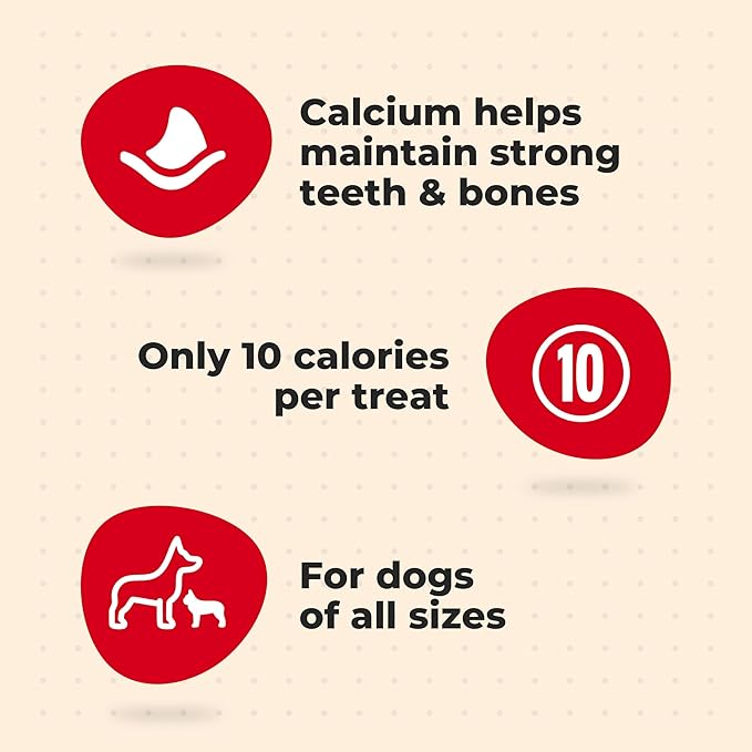 Milk-Bone MaroSnacks Dog Treats, 38 Ounce Refill Packs (Pack of 2) with Real Bone Marrow and Calcium