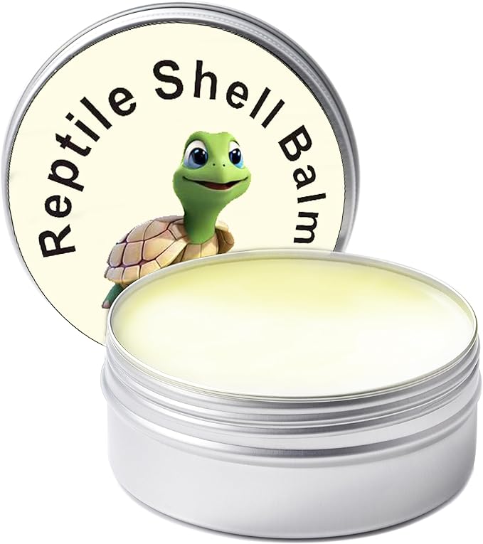 Reptile Shell Balm 2 Oz Turtle Shell Care Conditioner Moisturizer for for Tortoise, Lizard, Reptiles in Dry Environment Prevent Skin Dryness on Basking Platform, Tank, and Rock 60 g