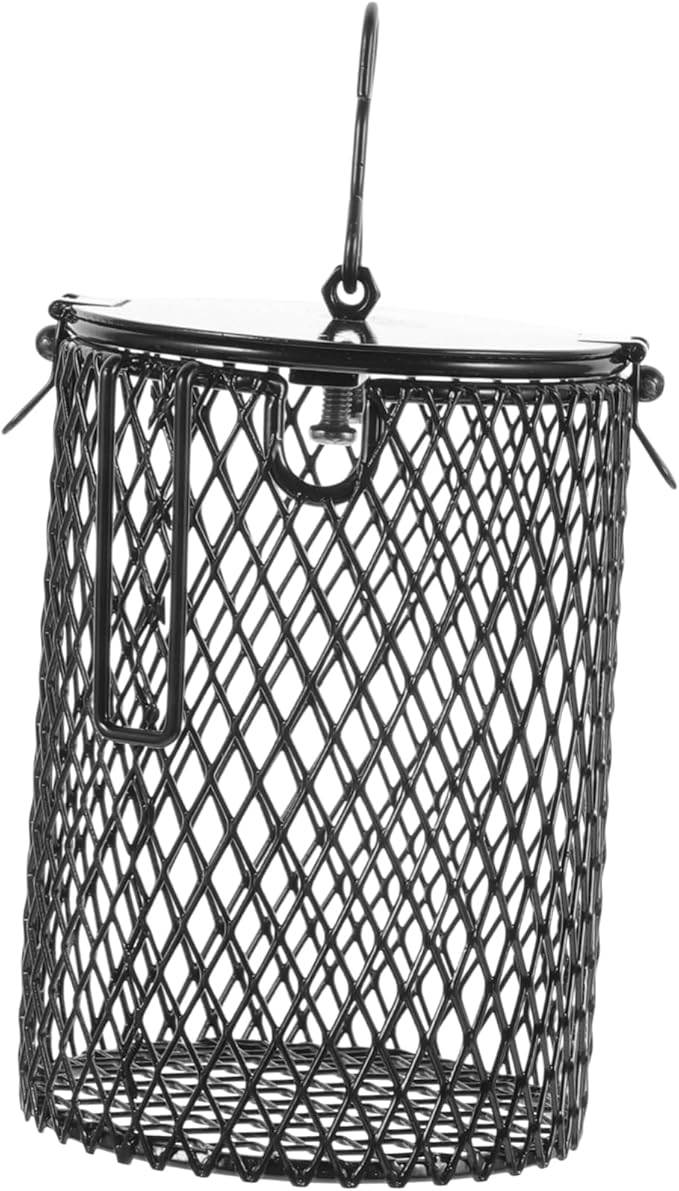 Lamp Mesh Cover for Reptile Heating Light Insulation Lampshade for Turtle Lizard and Cages Design to Prevent Burns and Pet Safety