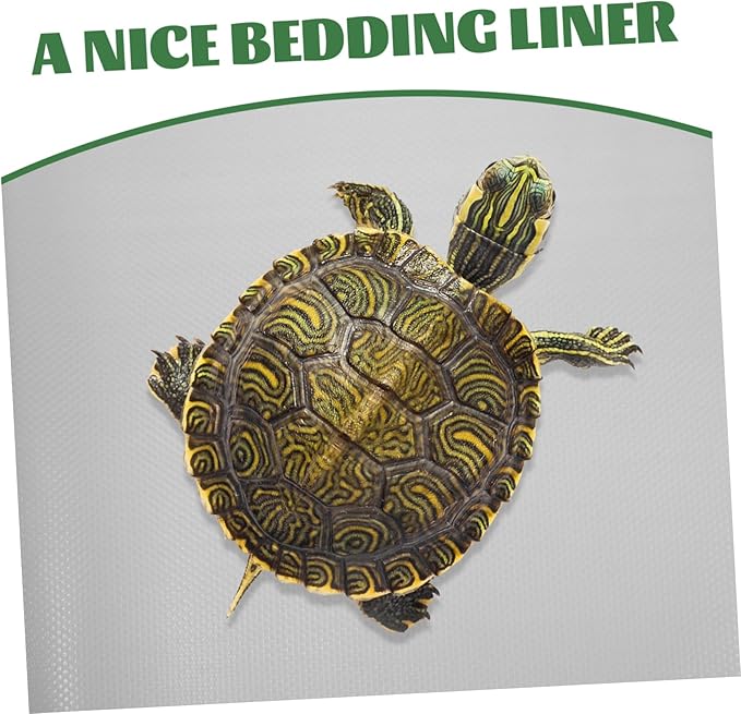 Reptile Carpet Liner Mat for Terrarium Bedding for Bearded Dragons Snakes Tortoises Comfortable Breathable Substrate for Active Reptile Tanks