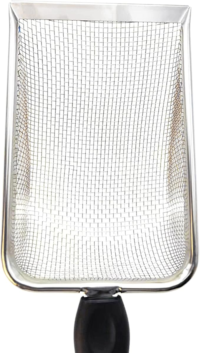 Reptiles Sand Scooper Stainless Steel Fine Mesh Terrarium Substrates Litter Substrates Scoops Scooper