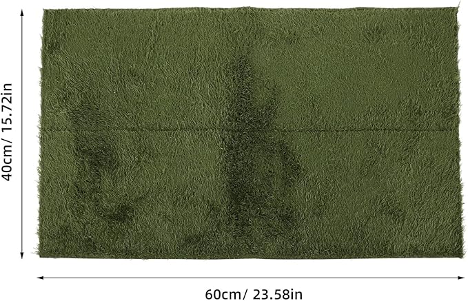 Reptile Carpet Mat for Bearded Dragon Lizard Tortoise Terrarium Bedding Portable Non-Adhesive Reptile Liner with Cushioning for Climbing Pets