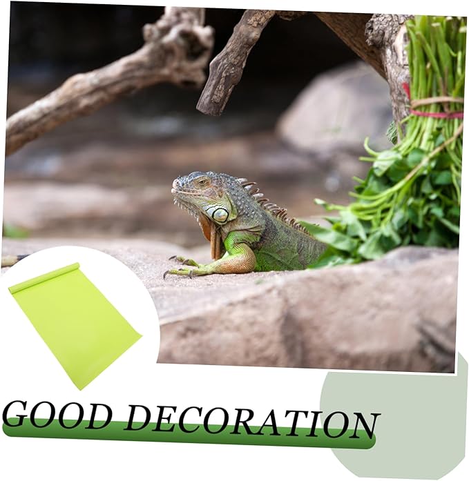GALPADA 2pcs Reptile Mat for Terrariums Non-Stick Bedding for Snakes Lizards and