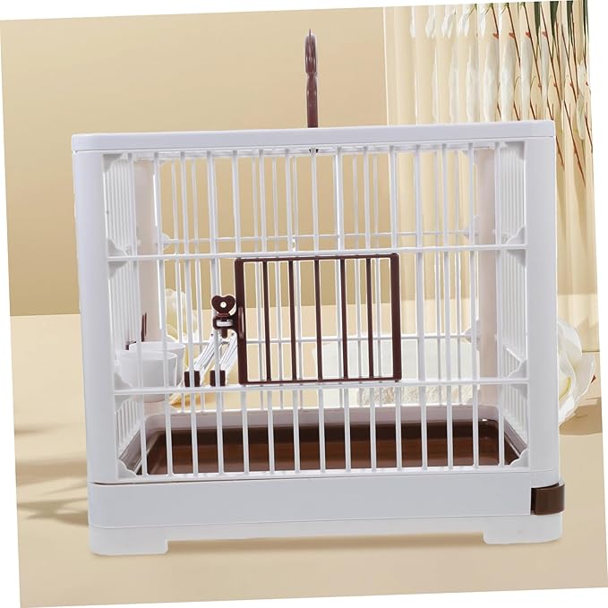 Bird Cages for Parrots Finch Budgie Cage Stand Lightweight Easy to Carry Birdcage for Outdoor Activities