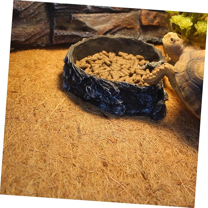 LIOOBO Tortoise Bedding Reptile Terrarium Liner Farm Manure Loading Carpet Comfortable Waterproof Easy to Handle
