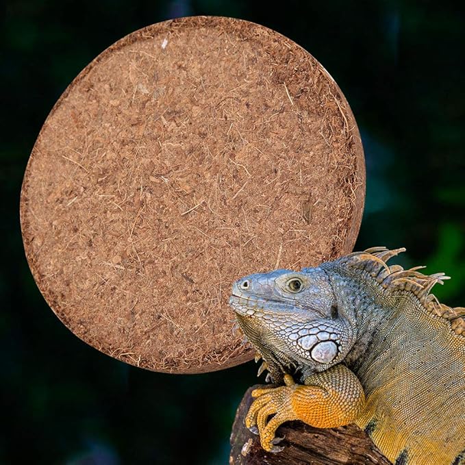 Coconut Fiber Substrate, Coconut Substrate Fiber Substrate Reptile Bedding Reptile Coconut Soil Pad for Spider Lizards