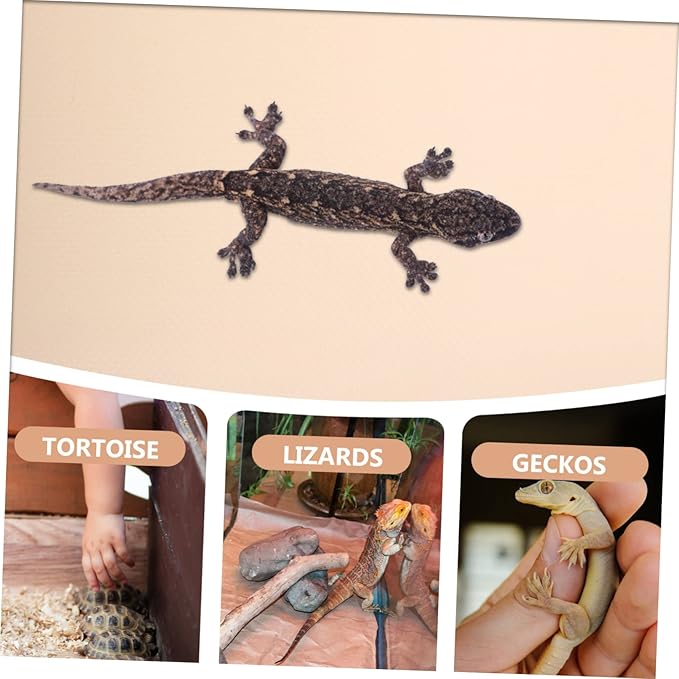 GALPADA Reptile Carpet Liner Soft Substrate Mat for Bearded Dragon Leopard Gecko Snake Tortoise Easy to Clean Terrarium Bedding Reptile Tank Accessory