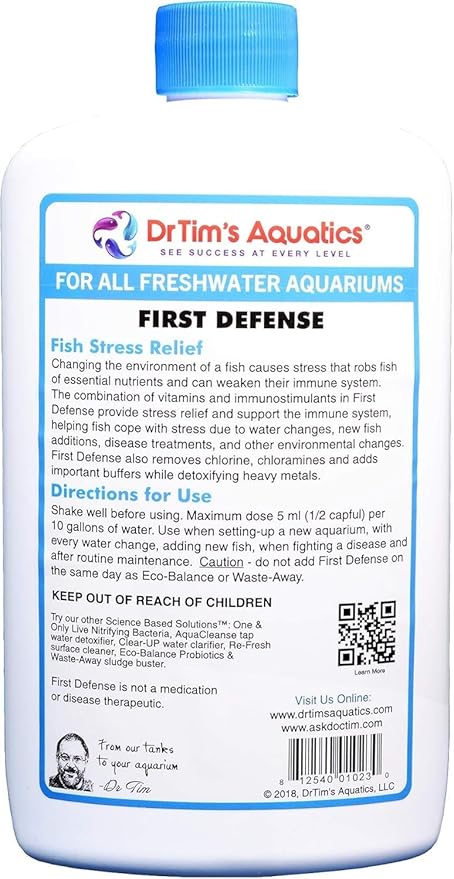 DrTim's Aquatics First Defense Freshwater (DrTim's Aquatics First Defense Freshwater 16oz)