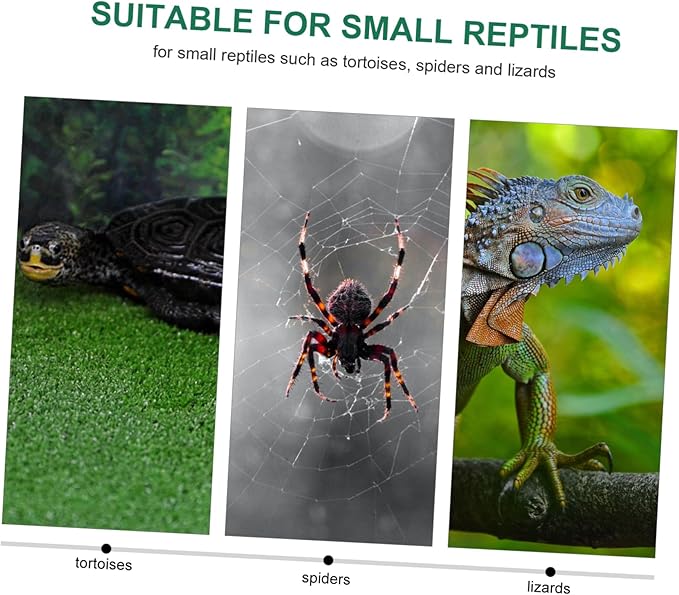 Abaodam Reptile Mat Warm Cushion for Tortoise Reptiles for Winter Sleeping Pad Essential Reptile Supplies