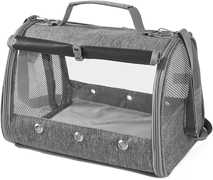 Bird Travel - Portable Cage with Perch & Tray for Parrots Small Animals