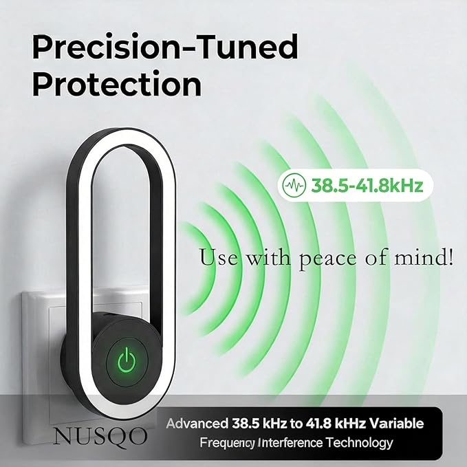 Upgrade Pawshield for Dogs & Cats, Indoor Home Guardian Device with Soft Indicator Light, Plug-in Ready, Chemical-Free & Non-Disruptive (Green-1PCS)
