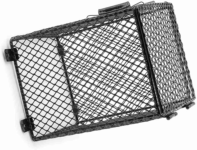 Reptile Anti-Scald Lamp, Mesh Cover, Durable Heating Shade for Ceramic Bulb Day and Night, Suitable for Reptile Owners (Square)