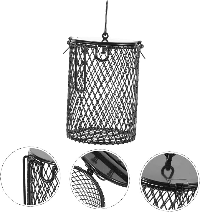 GALPADA Reptile Heating Lamp Shade Insulation Cover for Day Night Lamps High-Strength Material Easy to Install Suitable for Turtles Hamsters Parrots and Other Pets