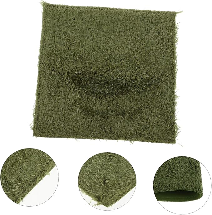 Reptile Carpet Mat for Bearded Dragon Lizard Tortoise Bedding Terrarium Liner Reusable Substrate Cut-to Climbing Pets and Amphibians
