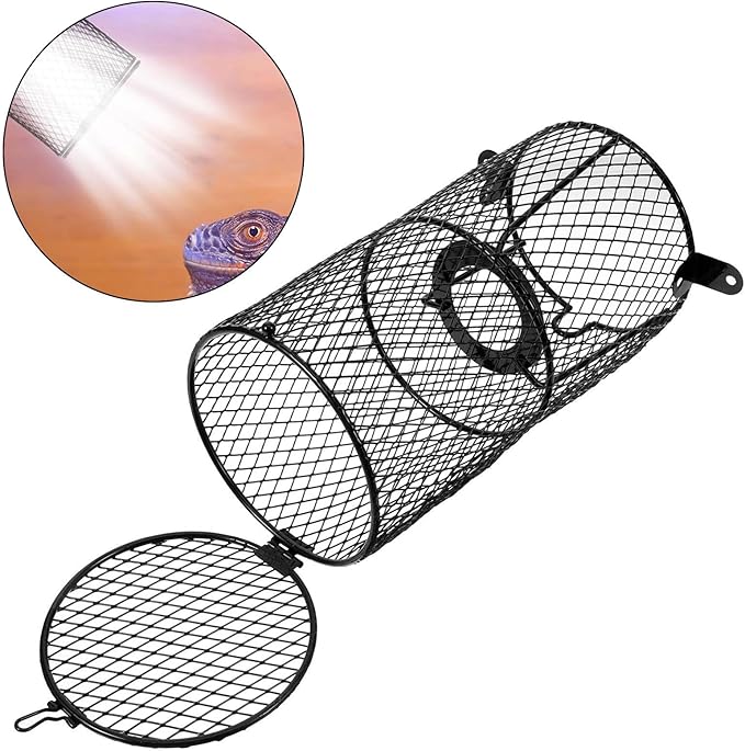 Protection Net, Iron Cage for Reptiles, Black Mesh Habitat