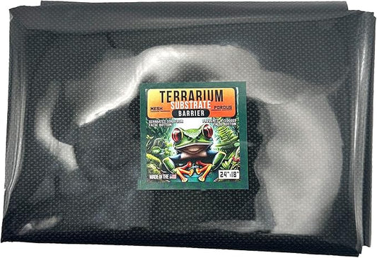 CTWPets Reptile Substrate Liner for Terrarium, 24"x18" Substrate Guard Mesh
