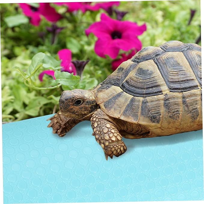 Non-Slip Reptile Terrarium Carpet Liner for Snake Turtle Bearded Dragon Enclosures Bedding Mat Easy-Clean Reptile Carpet Flooring for Leopard Gecko Lizard Tortoise