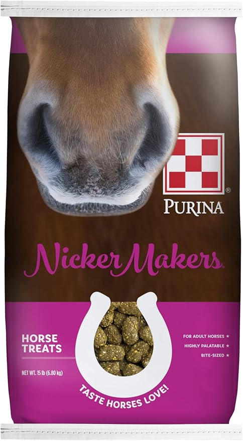 Purina | Nicker Makers Horse Treats | 15 Pound (15 lb.) Bag