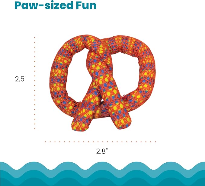 Catstages Plaque Away Pretzel Cat Toy ?€? Interactive Catnip Dental Chew Toy to Help Clean Teeth, Fun for Play and Chewing, Orange (Pack of 2) - Image 5
