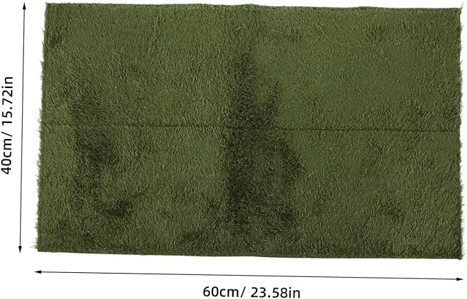 Reptile Carpet Mat for Bearded Dragon and Tortoise Washable Substrate Liner Moisture Retaining Bedding for Terrarium Easy to Clean Reusable Habitat Decor