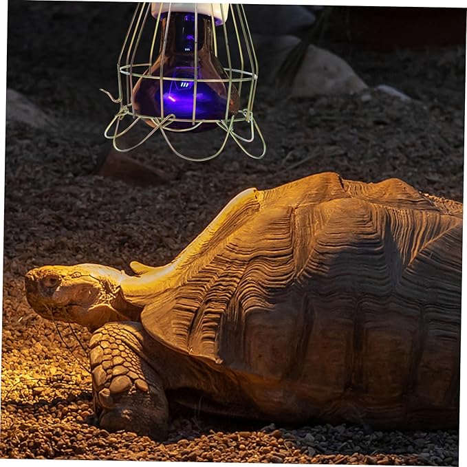 TOYANDONA Reptile Lamp Shade Bulb Guard for Pet Cages Scalding Design Durable Protection Easy Installation Compatible with Boxes Tanks Crawler Box Lampshade