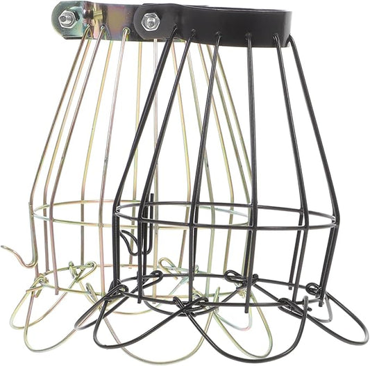 UPKOCH Reptile Scalding Lampshade Durable Mesh Cover for Heat Lamp Insulation Protects Reptiles from Burns Compatible Day Night Heating