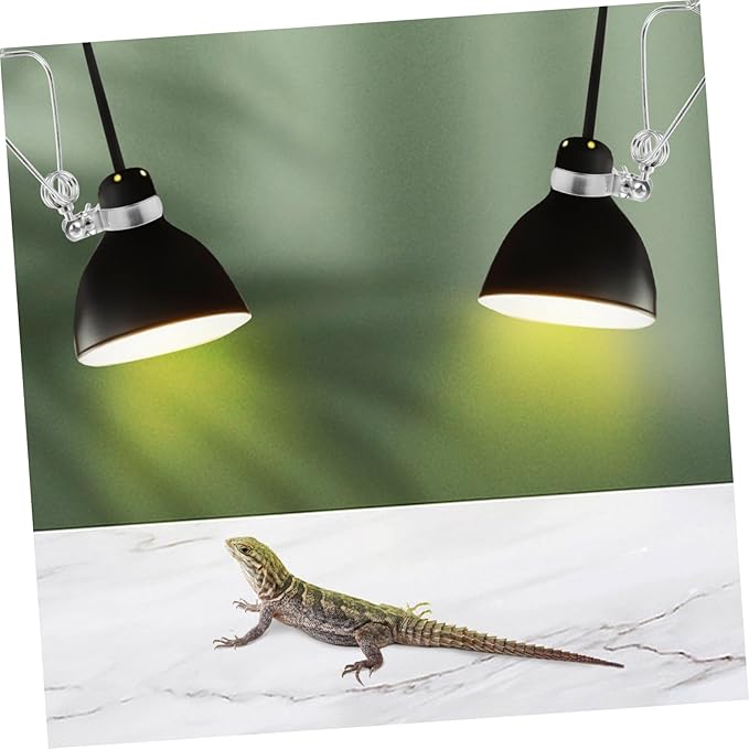 Toddmomy 6pcs Adjustable Reptile Lamp Stand Fixture for Heat Lamps Flexible Clamp Design for Fish Tanks and Aquariums Holder for Reptile Heating Light Installation