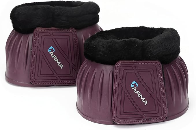 ARMA Fleece Trim Bell Boot (Black Cherry, Cob)
