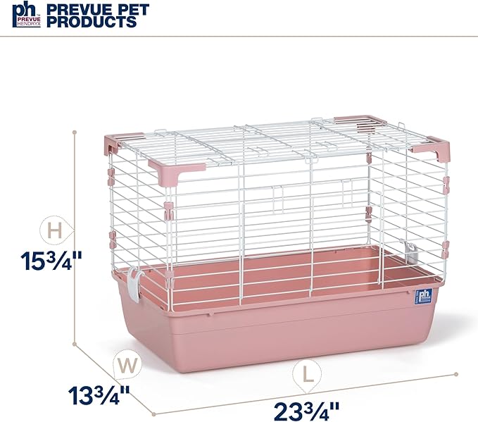 Prevue Pet Products Small Animal Tubby - Pink Base, Extra Small