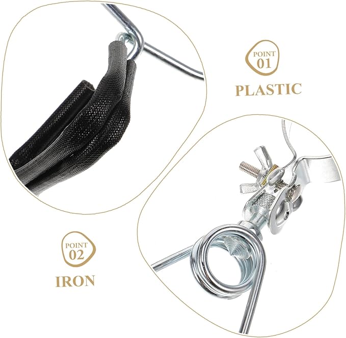 balacoo 1set Reptile Lamp Stand Clamp Turtle Gecko Adjustable Basking Heat Reptiles Dome Clamp Lamp Holder Fixture Lamp Lamp Holder Lizard Silver 2pcs
