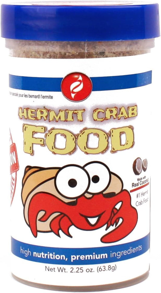 HBH Variety Bites Hermit Crab Food - Hermit Crabs Need A Nutritious Diet to Ensure Lively Behavior and Growth - Our Live Hermit Crab Food Contains Vitamin Enriched Ingredients (2.25 oz)
