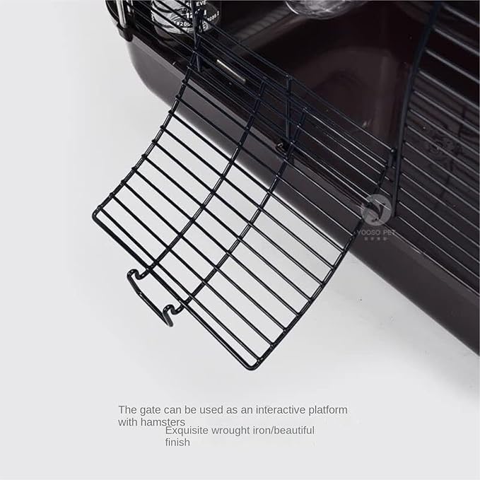 Bird Cage Parrot Cage Bird Cage Portable Pet Bird Travel Cage Creative Bird Carriers Durable Bird House Carrier for Balcony Flight Birdcage(Brown,CH)