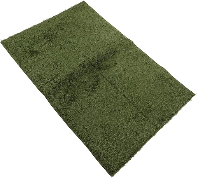Reptile Carpet Mat for Lizard Bedding Durable Terrarium Substrate Liner Comfortable and Easy Cut Fake Grass for Tortoise Accessories Reptile Supply