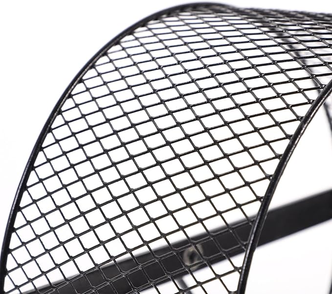 UKCOCO Silent Hamster Running Wheel 8.5 Inch Quiet Exercise Toy with Stable Rack for Small Pets Hedgehogs Chinchillas and Squirrels