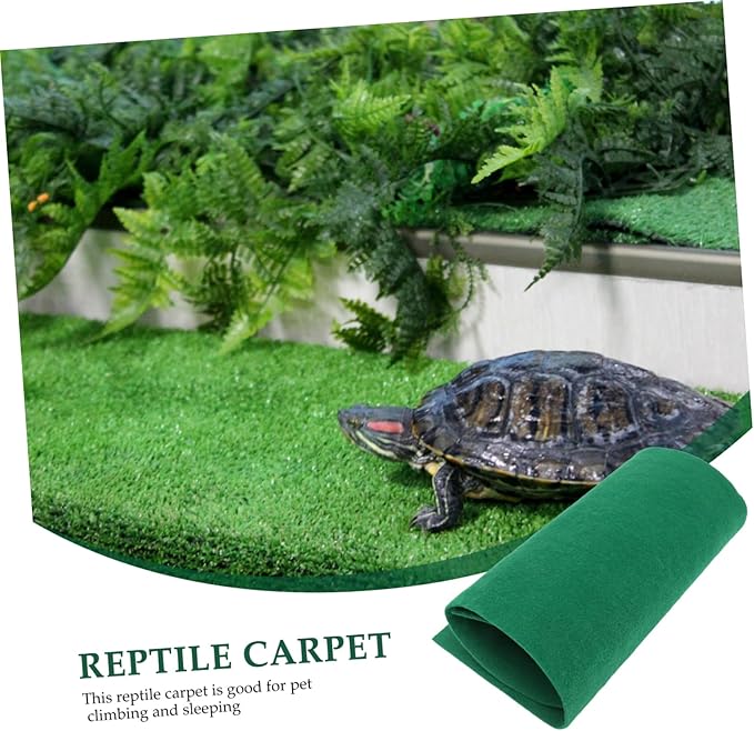 Abaodam Reptile Mat Warm Cushion for Tortoise Reptiles for Winter Sleeping Pad Essential Reptile Supplies