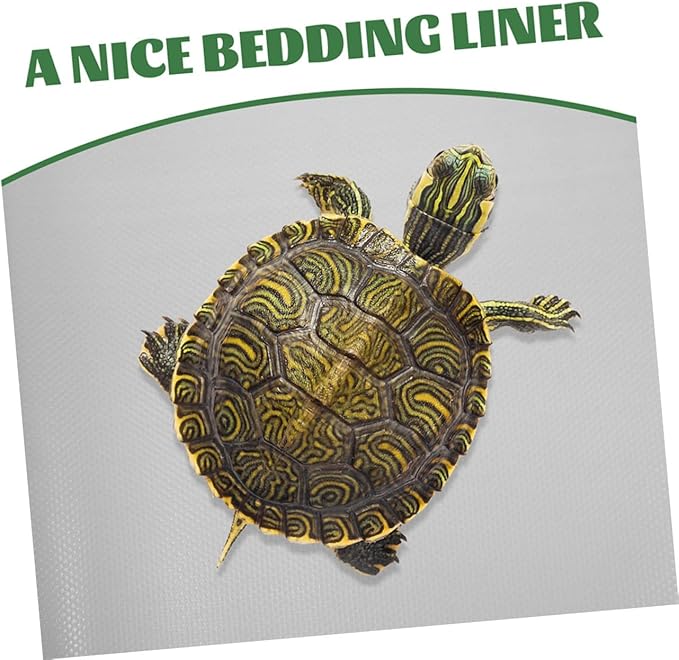 GANAZONO Reptile Carpet Mat for Terrarium Bedding Durable Eva Substrate Easy Clean and Comfortable for Bearded Dragons Geckos Snakes and Turtles Gray