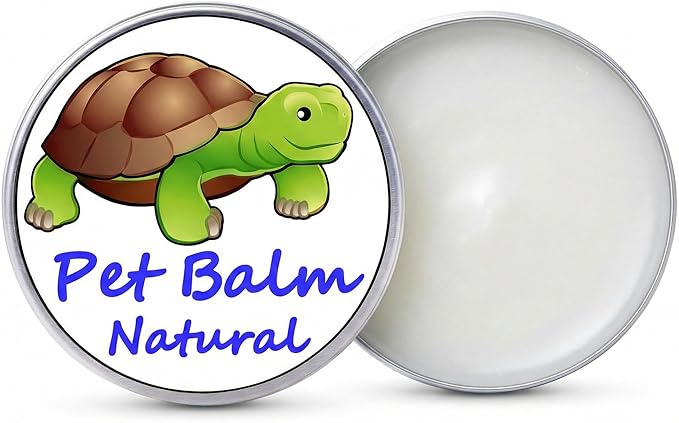 KR. LIF Tortoise Shell Balm Conditioner for Sulcata & Russian Tortoise – Turtle Shell Moisturizer Protector for Reptile Dry Skin Care 2.6 Oz