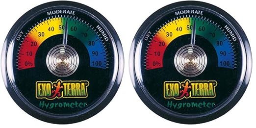Exo Terra Exo Terra Analog Hygrometer (Pack of 2)