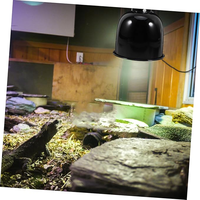 YARNOW Reptile Heat Lamp Guard Heat Dome Cover for Lizard Turtle Tanks Efficient Heating Safety Shield for Reptile Terrariums