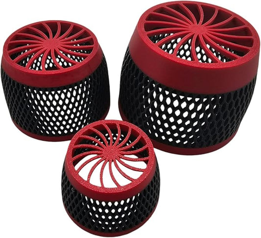 Anemone Guard Nem Guard Direct Replacment for EcoTech Marine VorTech MP10 & MP40 & MP60 (MP40, Red-Black-Red (Tri-Color))